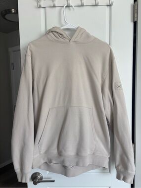 ALO Yoga Oversized Bone Hoodie